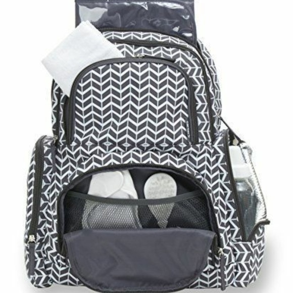 chevron diaper bag backpack